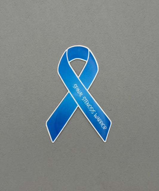 Spinal Stenosis Warrior Ribbon Sticker