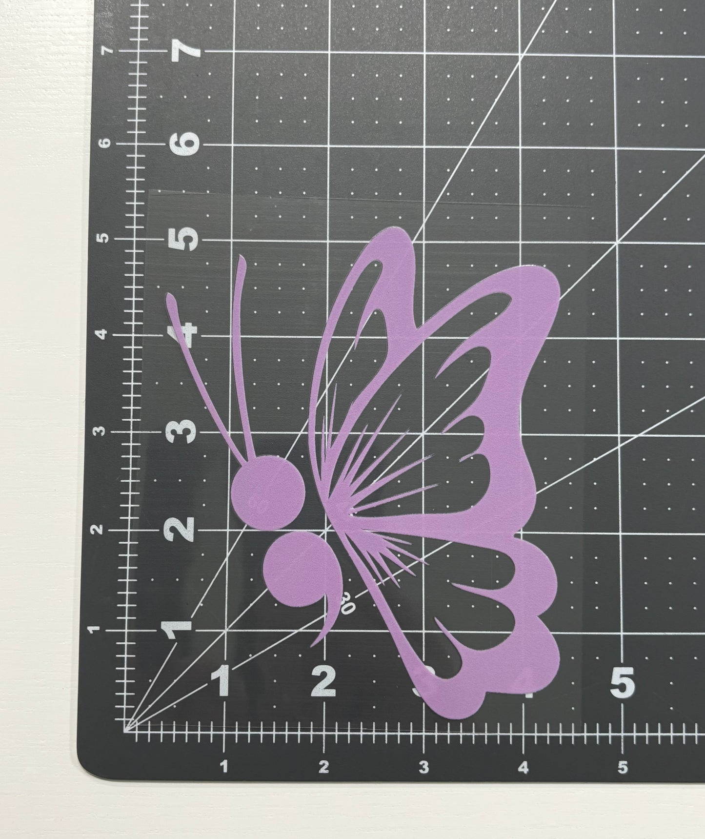 Continue Butterfly Car Decal