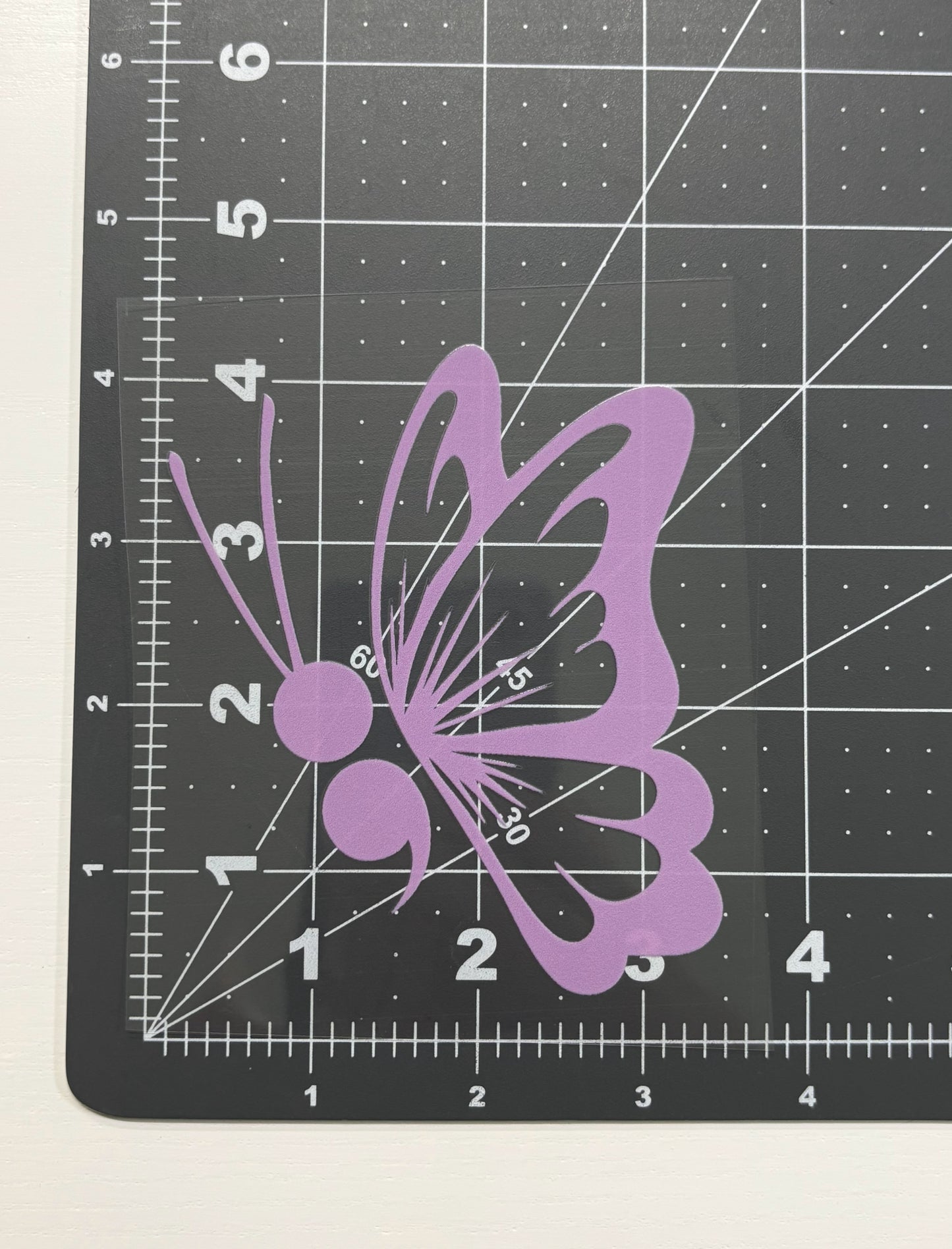 Continue Butterfly Car Decal