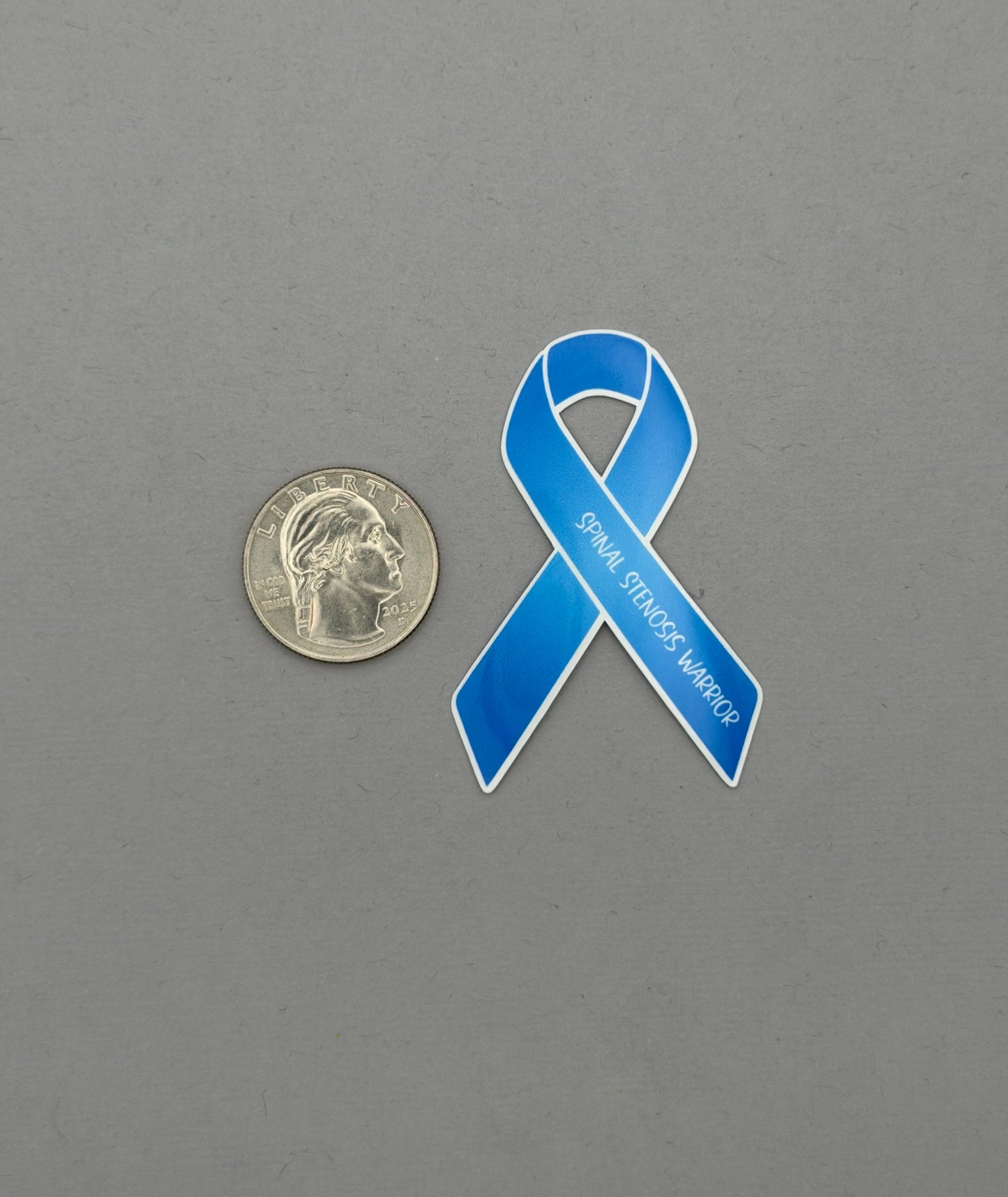 Spinal Stenosis Warrior Ribbon Sticker