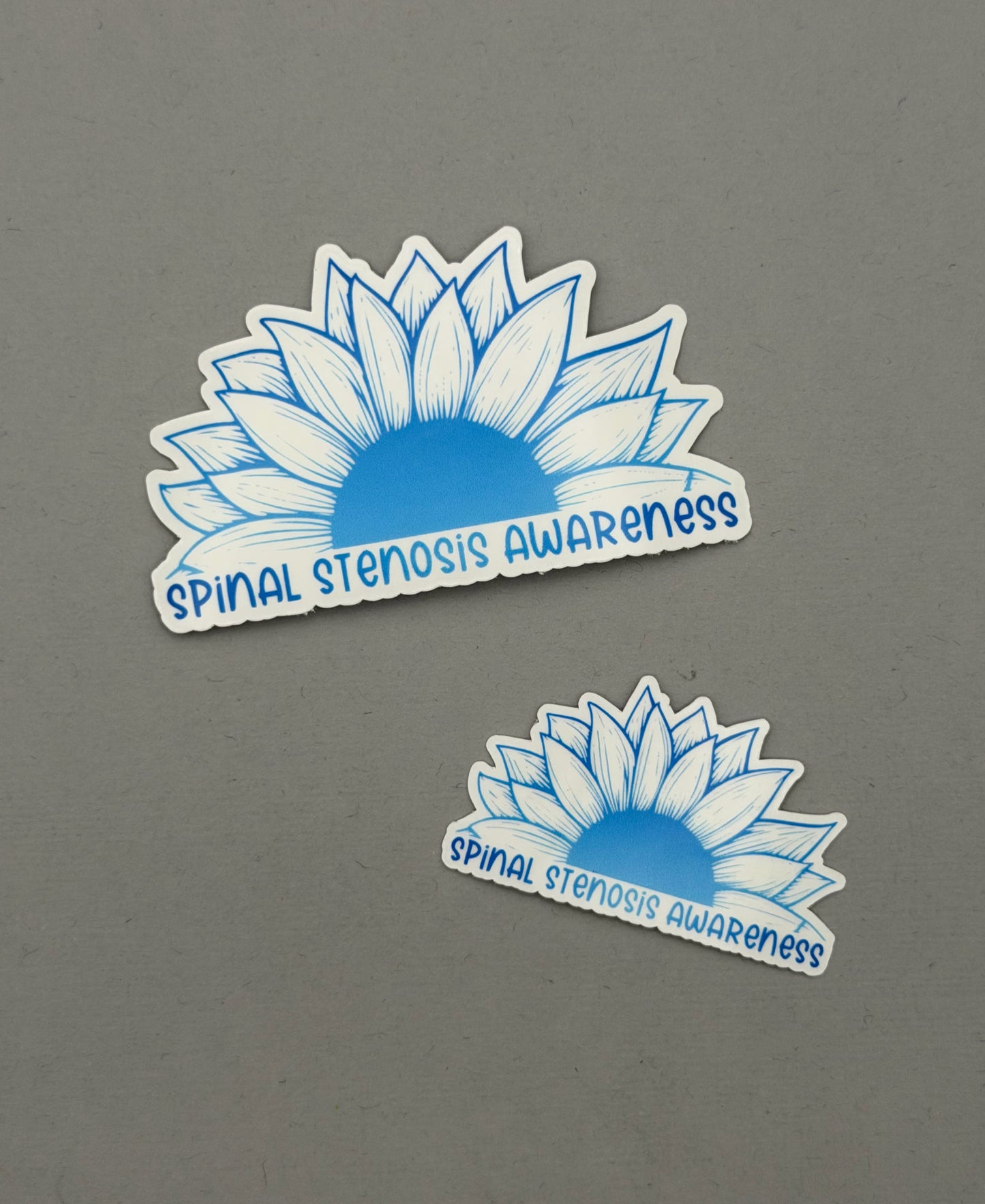 Spinal Stenosis Awareness Sunflower Sticker