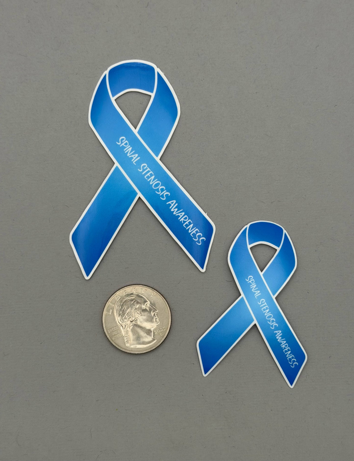 Spinal Stenosis Awareness Ribbon Sticker
