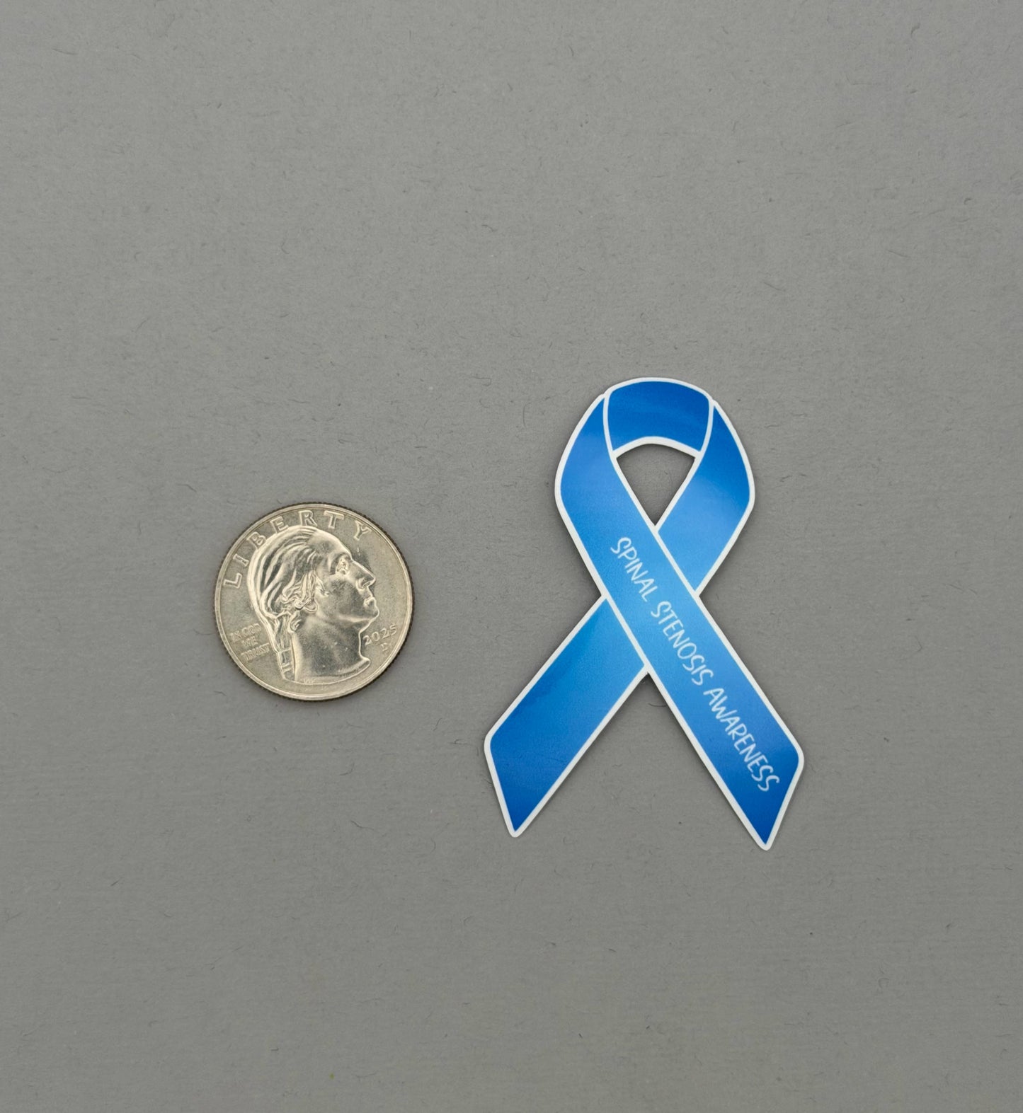 Spinal Stenosis Awareness Ribbon Sticker