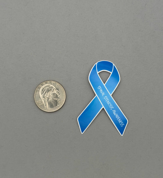 Spinal Stenosis Awareness Ribbon Sticker