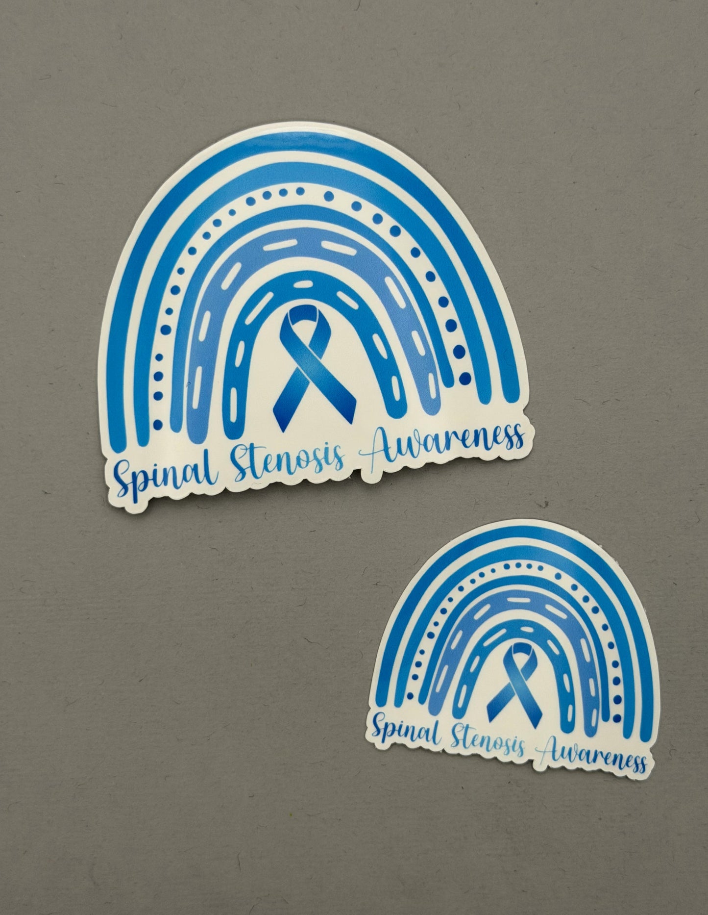 Spinal Stenosis Awareness Rainbow Sticker
