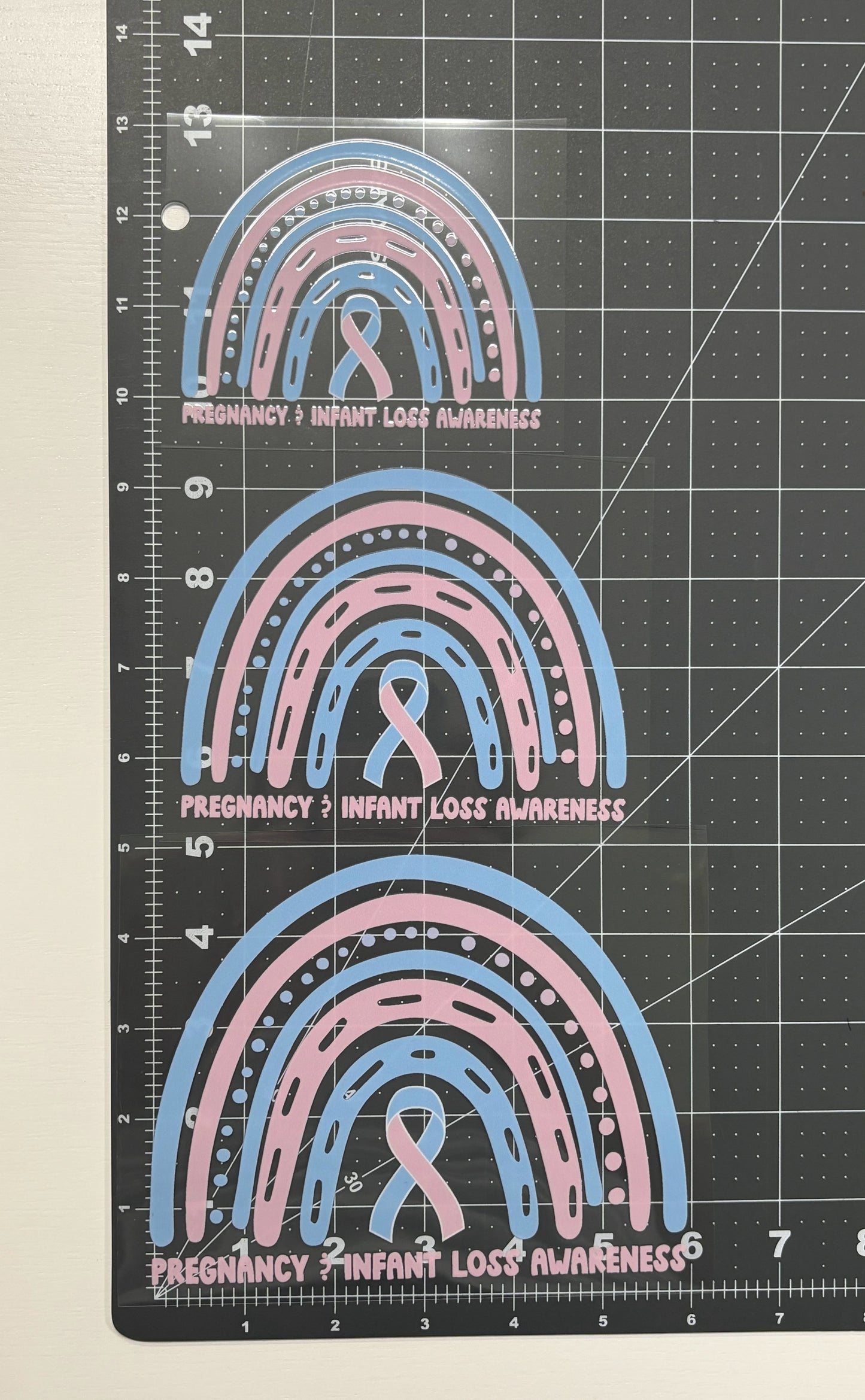 Pregnancy and Infant Loss Awareness Car Decal