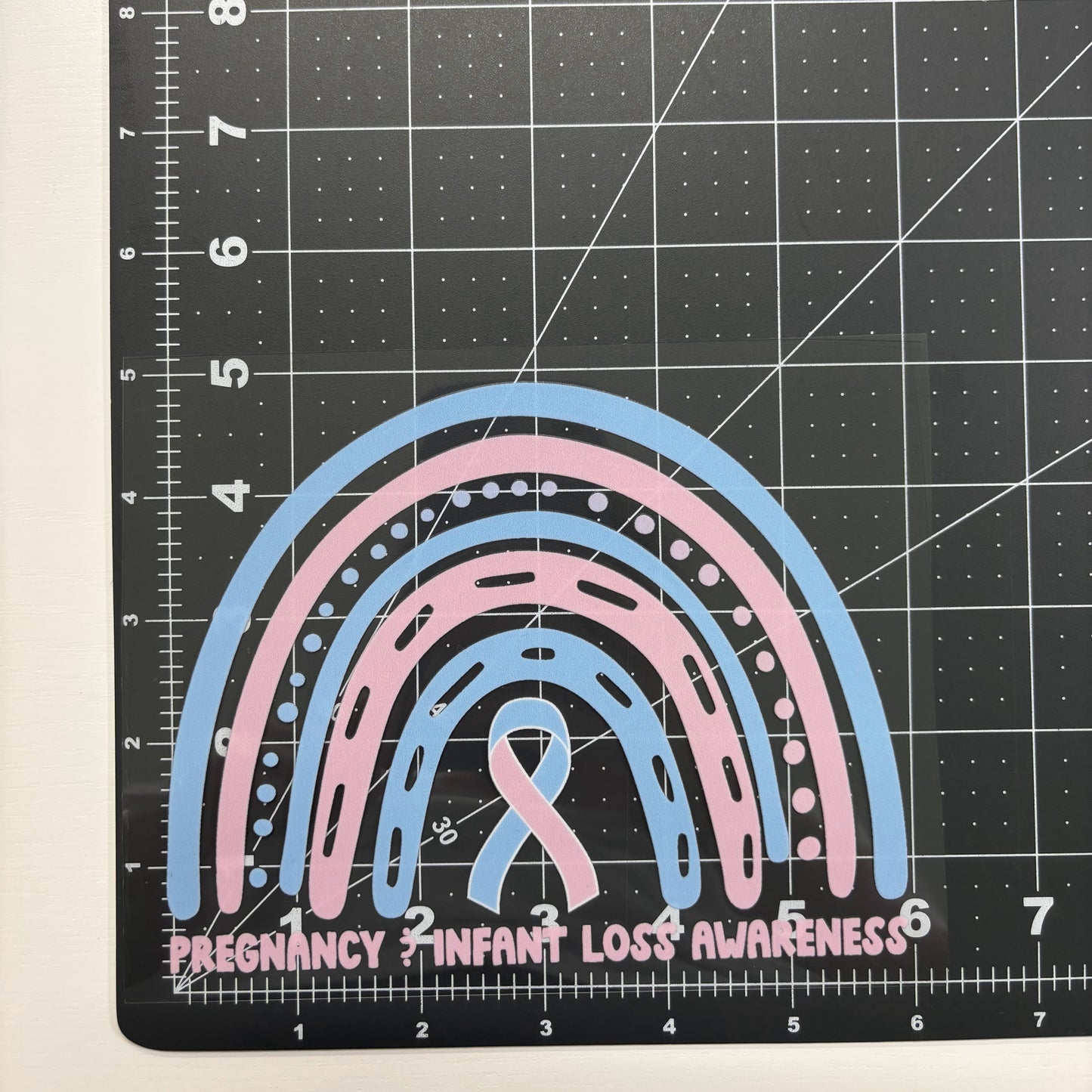 Pregnancy and Infant Loss Awareness Car Decal