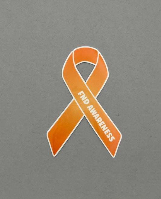 FND Awareness Ribbon Sticker | Functional Neurological Disorder