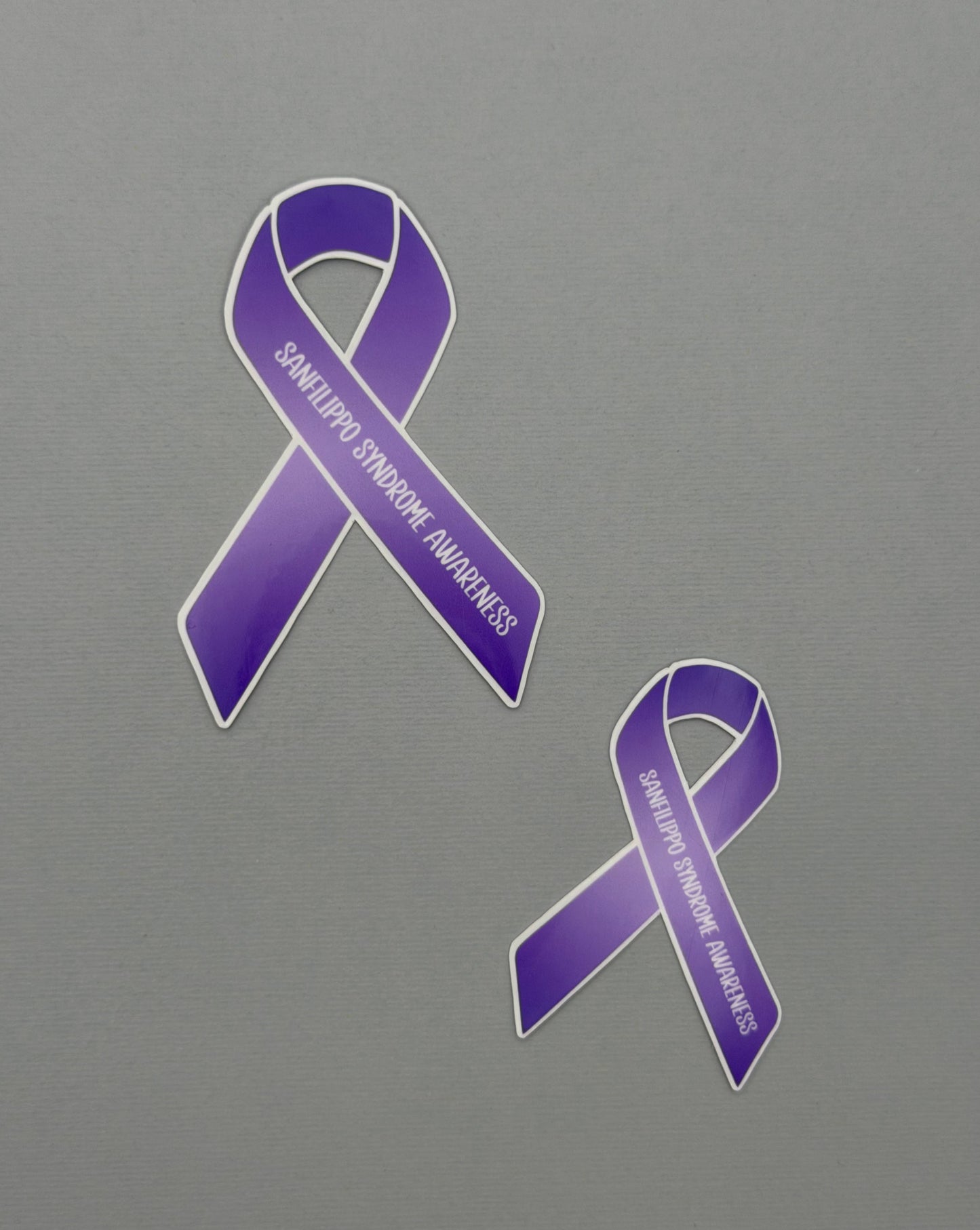 Sanfilippo Syndrome Awareness Ribbon Sticker or Magnet