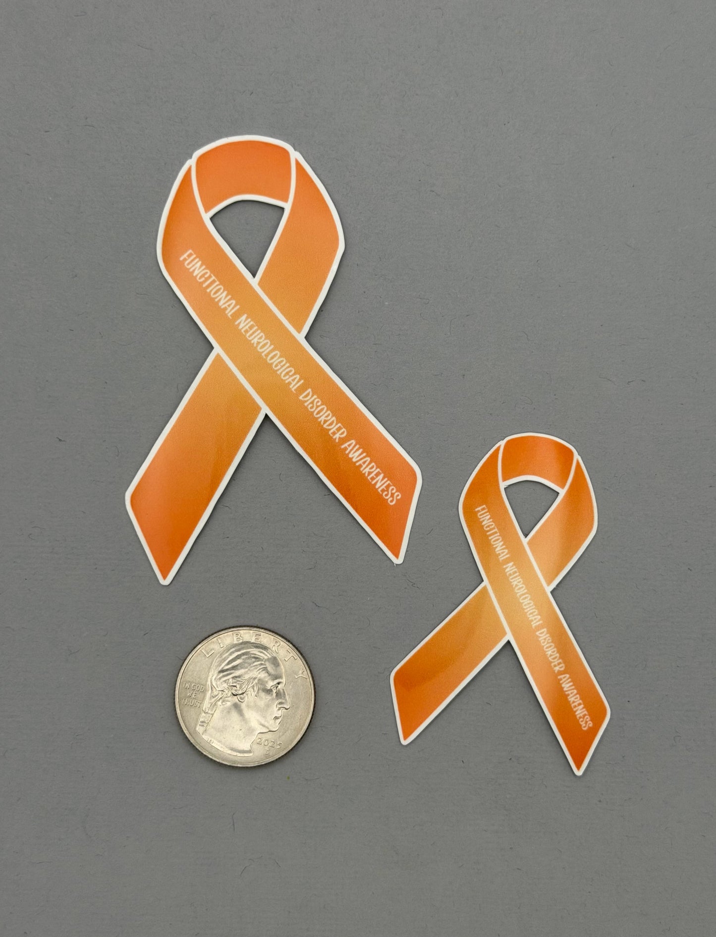 Functional Neurological Disorder Awareness Ribbon Sticker