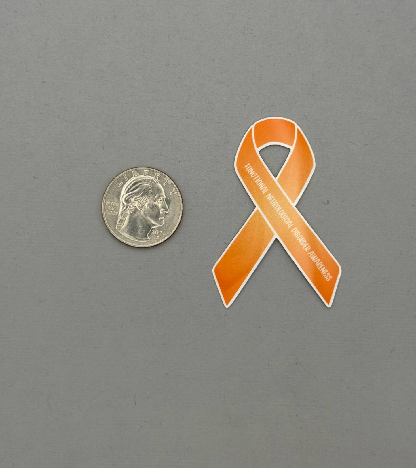 Functional Neurological Disorder Awareness Ribbon Sticker