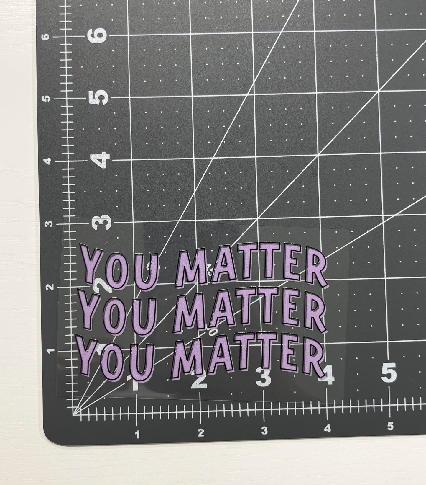 You Matter Car Decal