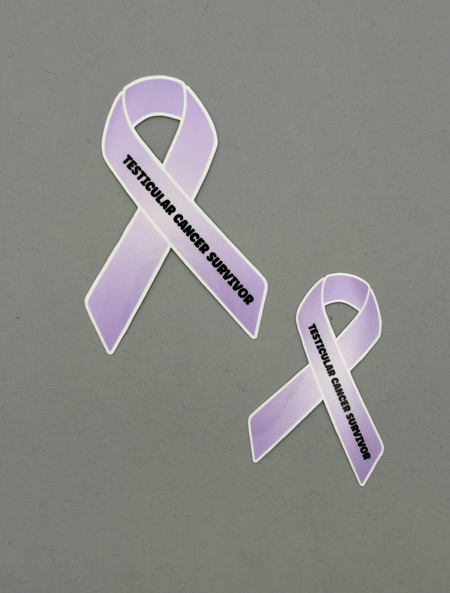 Testicular Cancer Survivor Ribbon Sticker