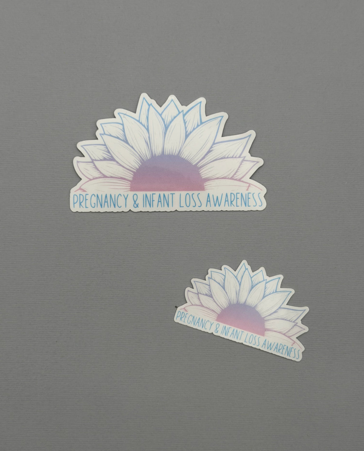 Pregnancy & Infant Loss Awareness Sunflower Sticker or Magnet
