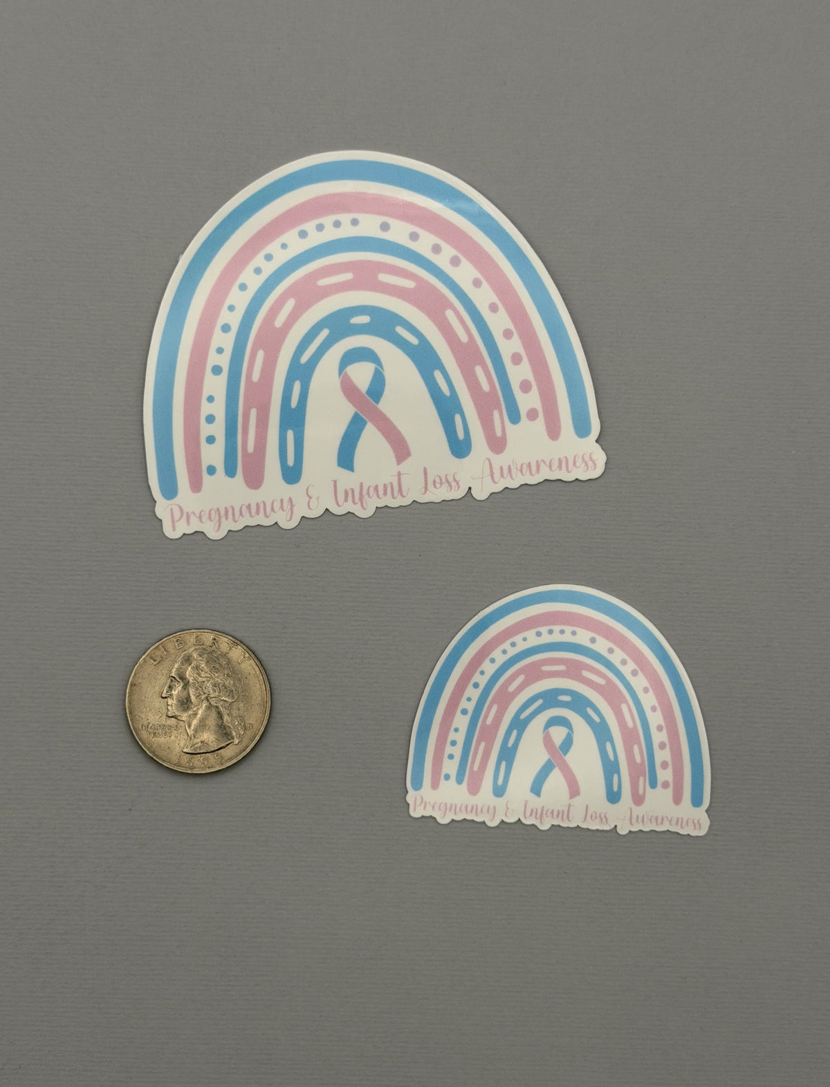 Pregnancy & Infant Loss Awareness Rainbow Sticker or Magnet