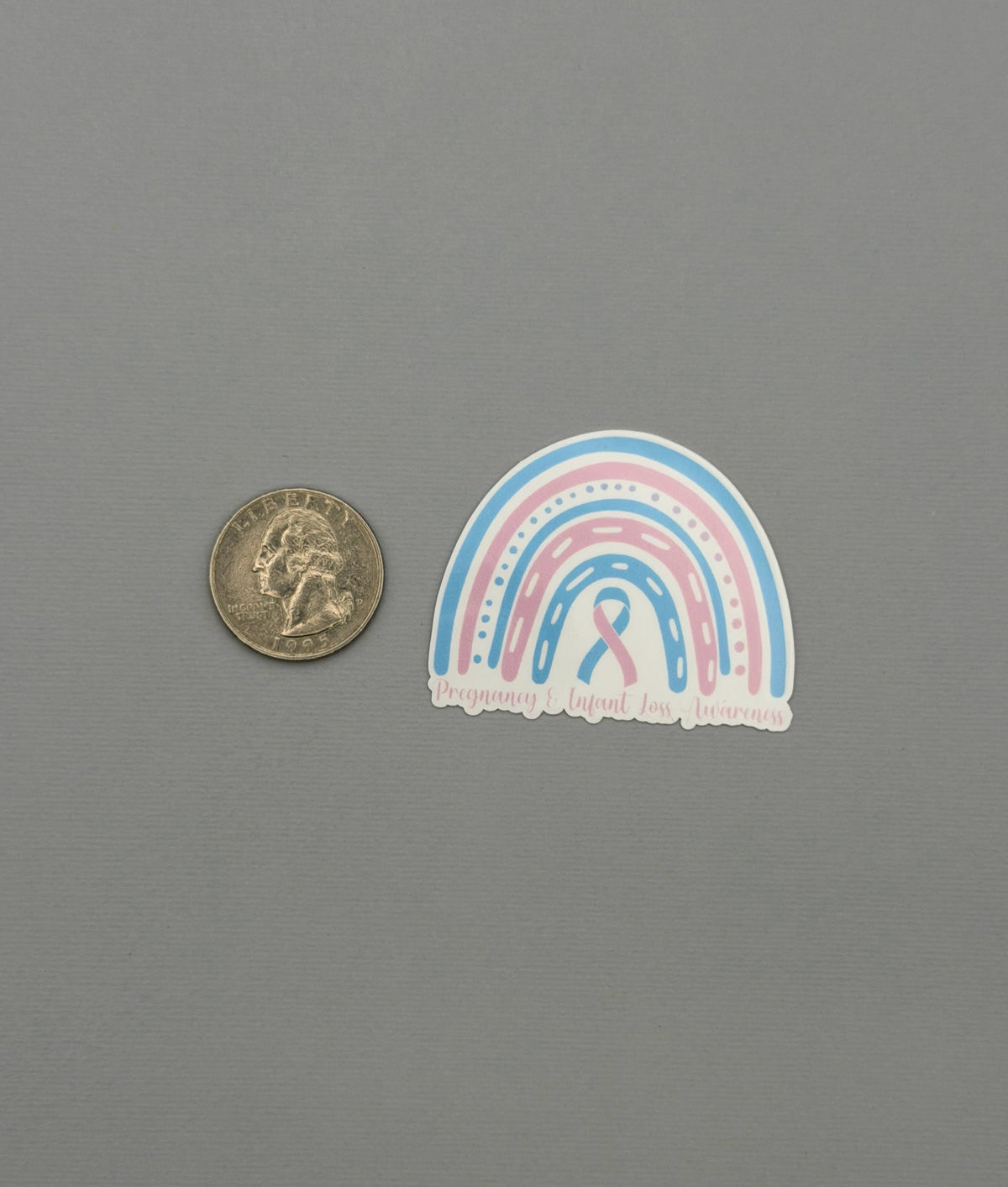 Pregnancy & Infant Loss Awareness Rainbow Sticker or Magnet