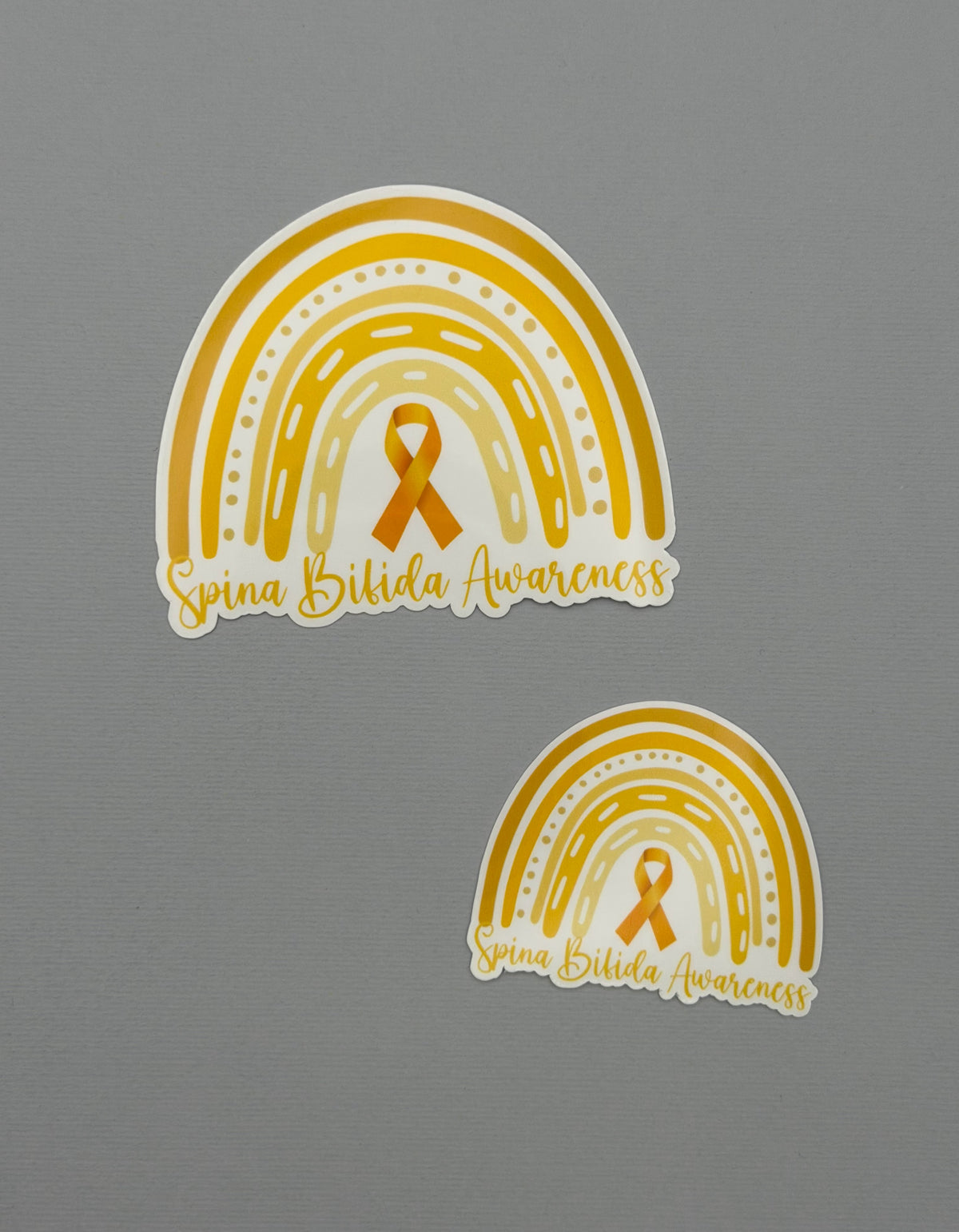Spina Bifida Awareness Rainbow Sticker or Magnet