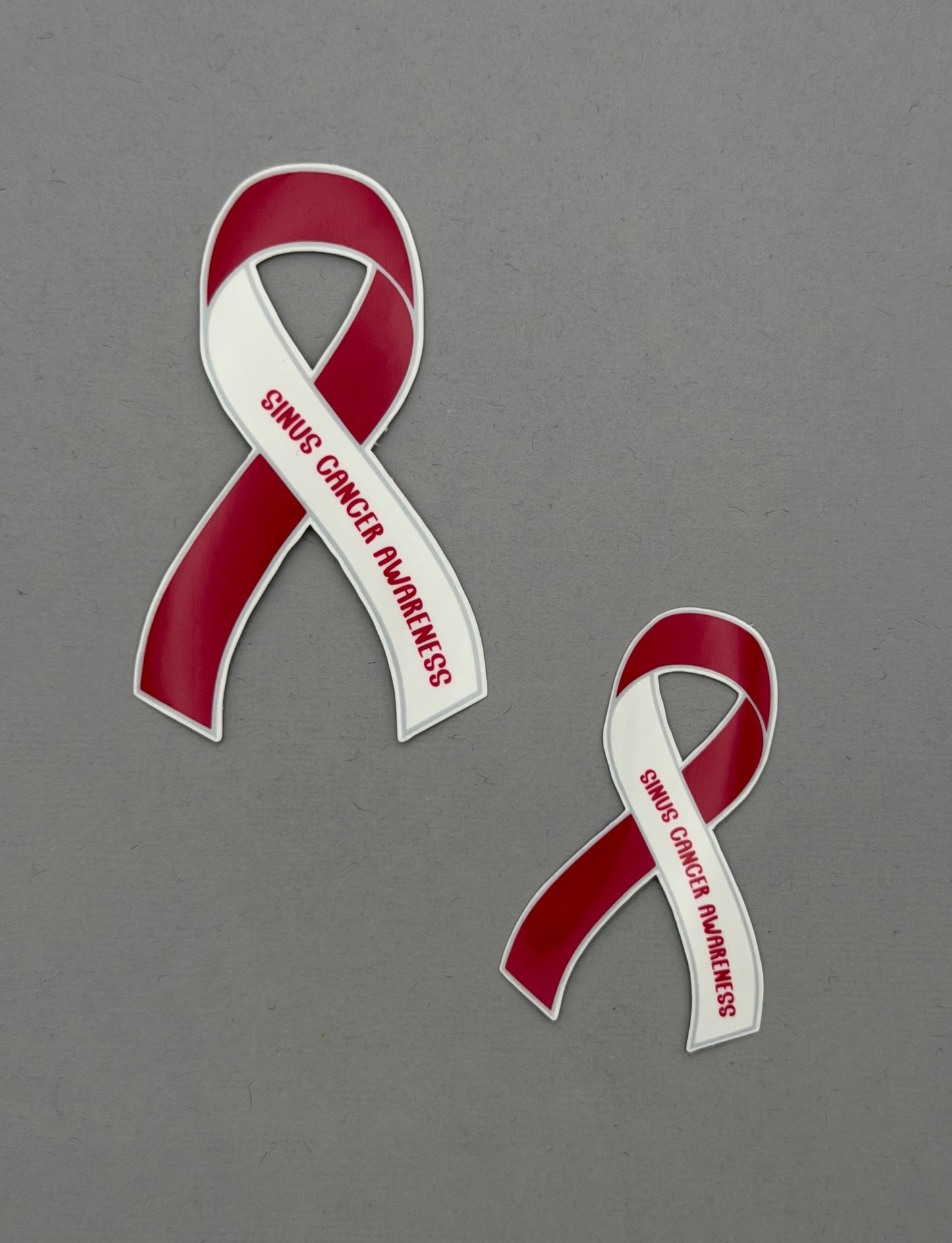 Sinus Cancer Awareness Ribbon Sticker
