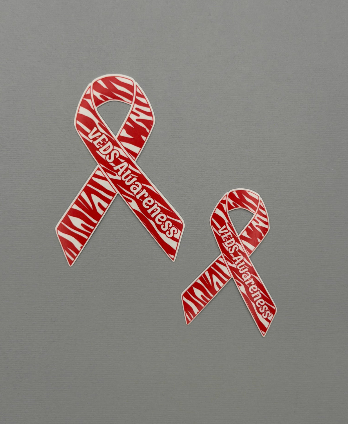 vEDS (Vascular Ehlers–Danlos syndrome) Awareness Ribbon Sticker or Magnet