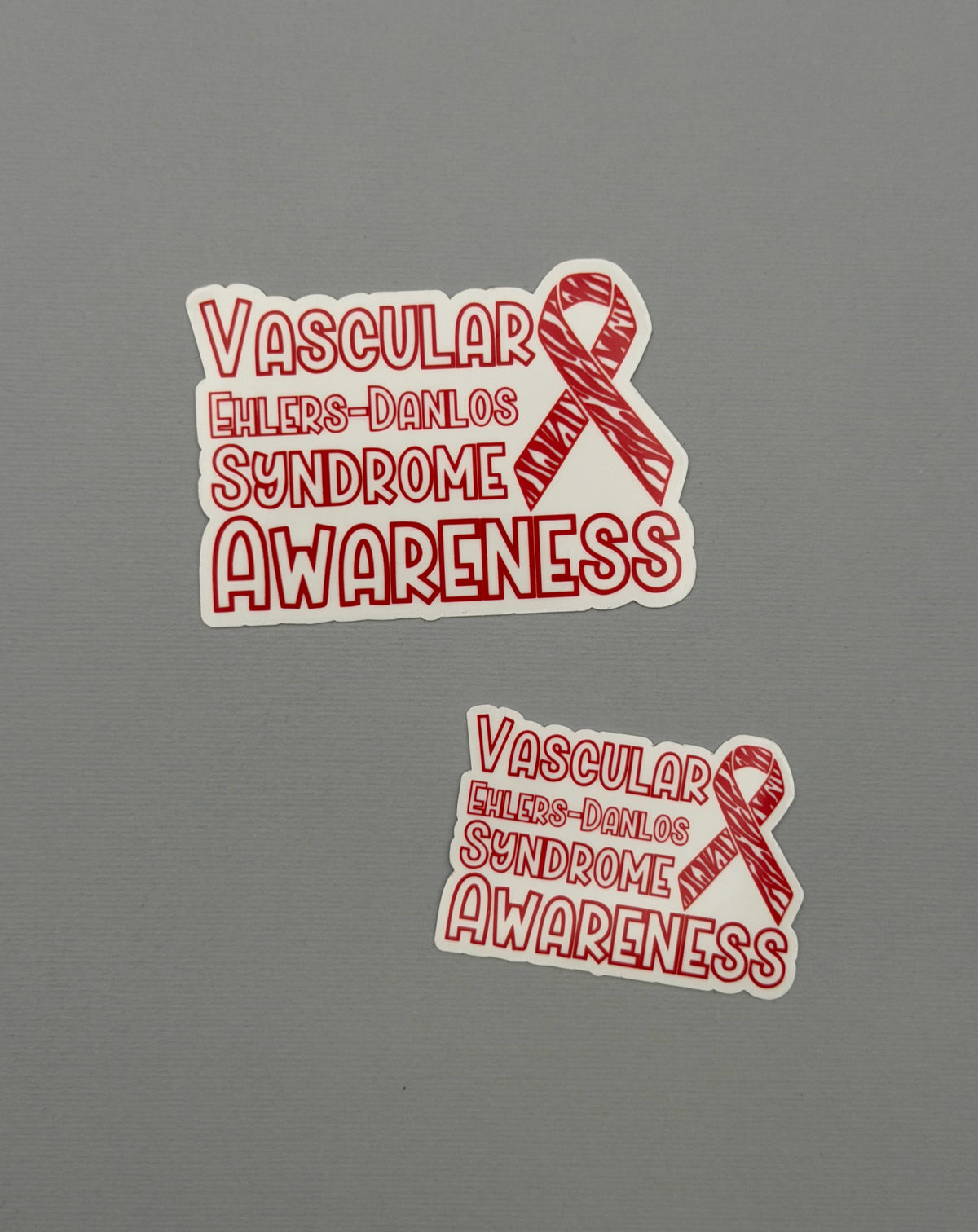 Vascular Ehlers–Danlos syndrome Awareness with Ribbon Sticker or Magnet