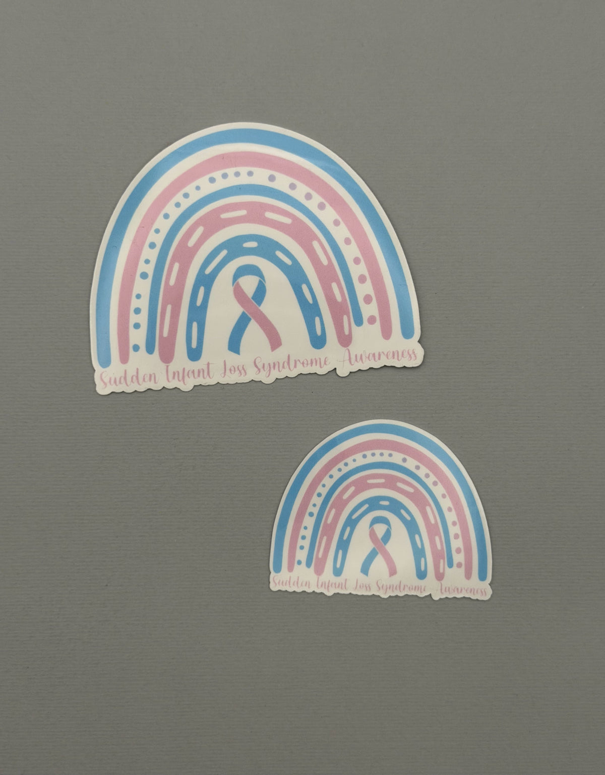 Sudden Infant Death Syndrome Awareness Rainbow Sticker or Magnet