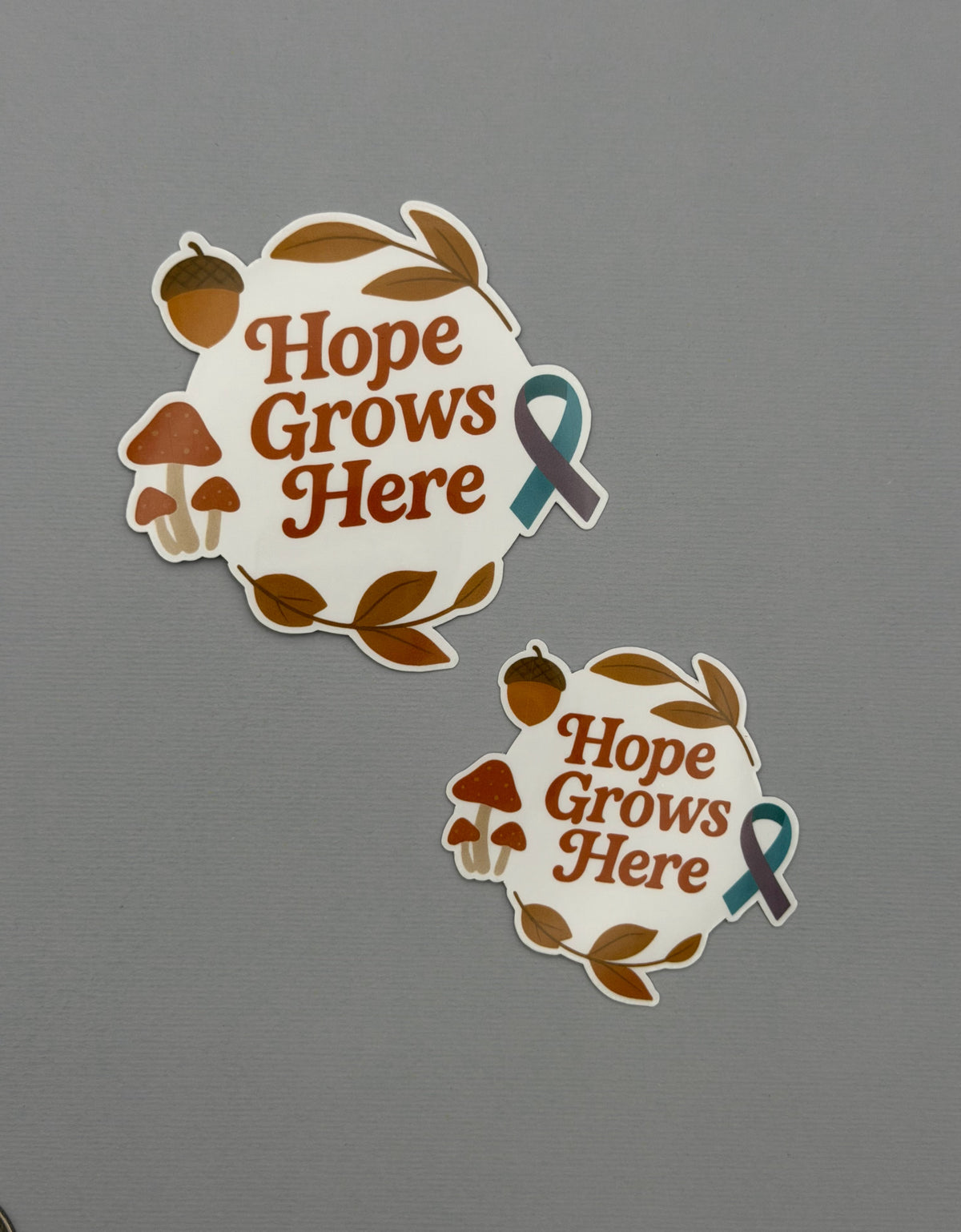 Hope Grows Here Suicide Prevention Awareness Sticker or Magnet