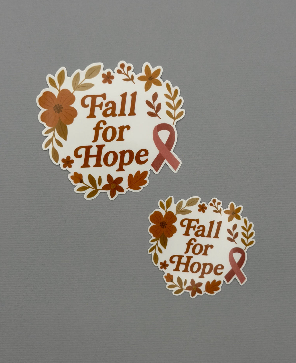 Fall For Hope Breast Cancer Awareness Sticker or Magnet