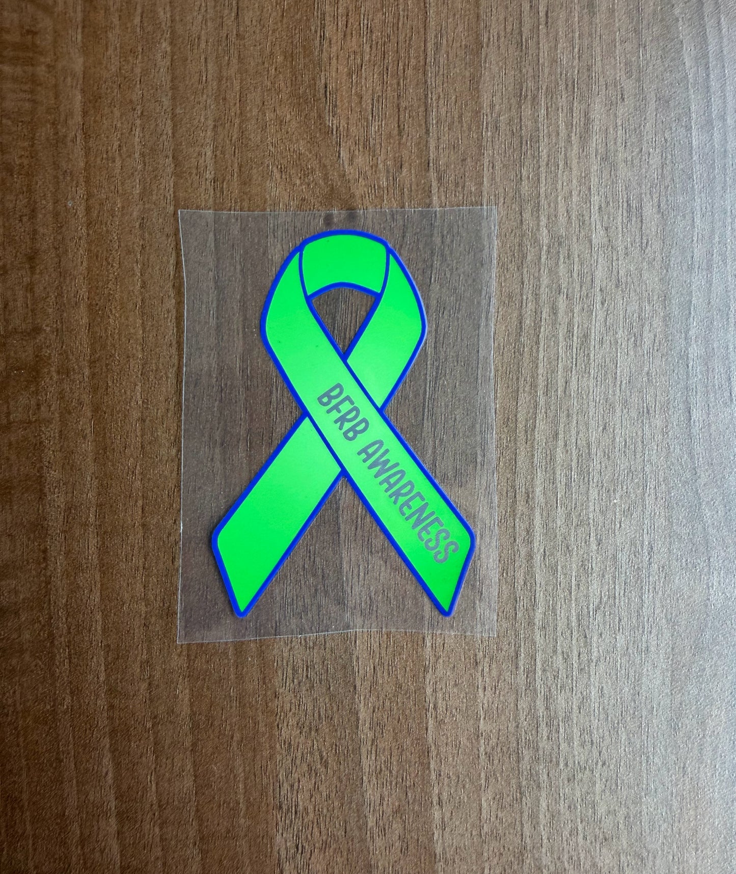 BFRB Awareness Ribbon Car Decal | Body-Focused Repetitive Behaviors