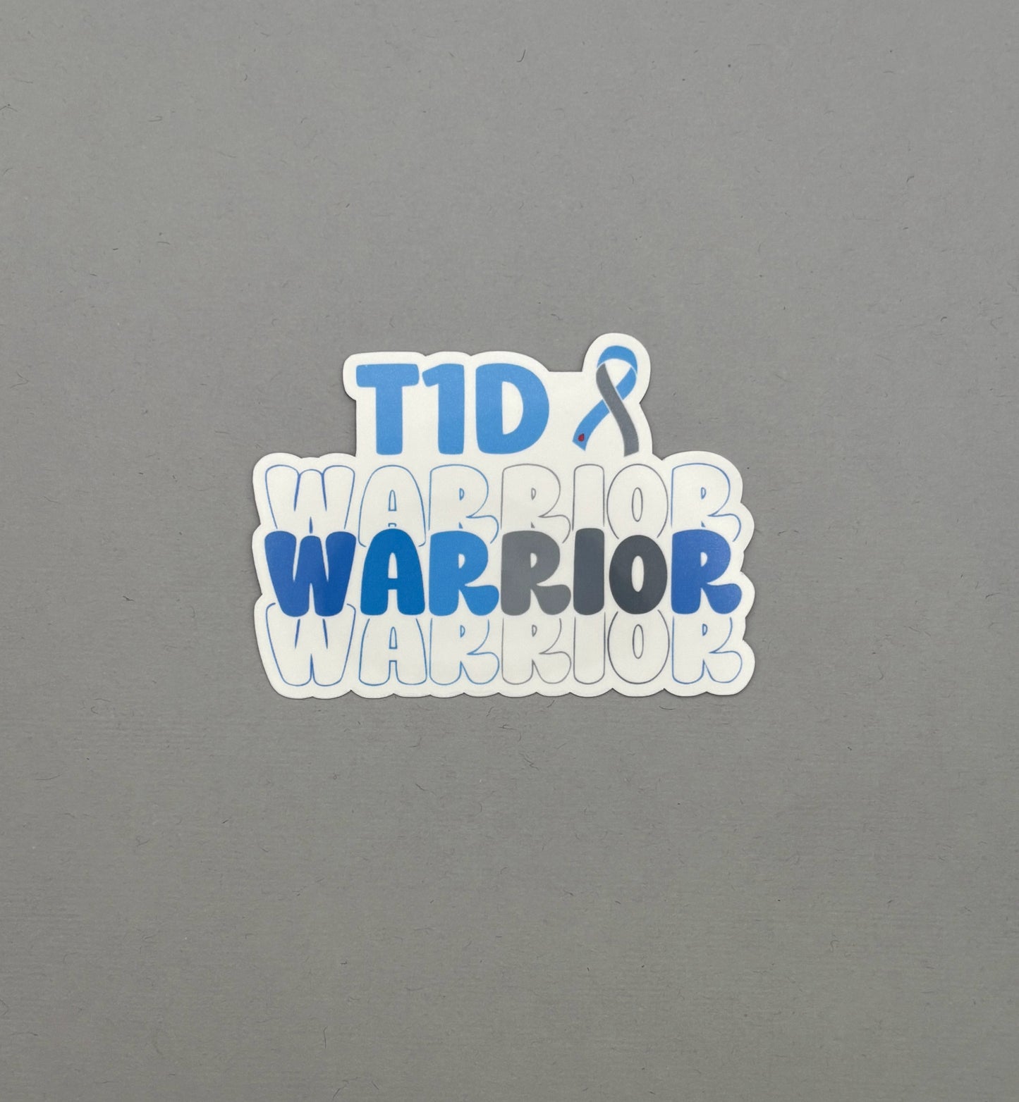 T1D Warrior Sticker