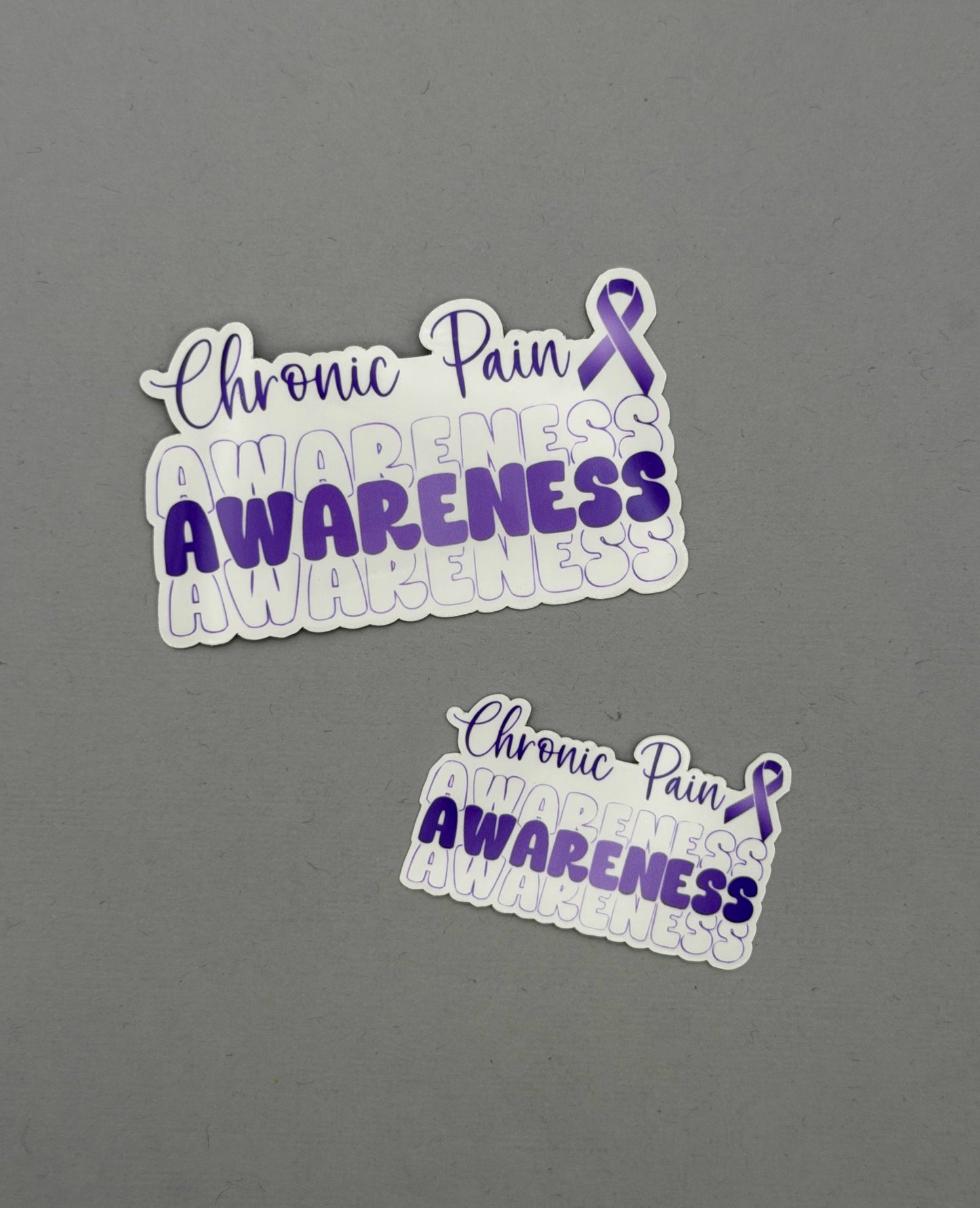 Chronic Pain Awareness Sticker or Magnet
