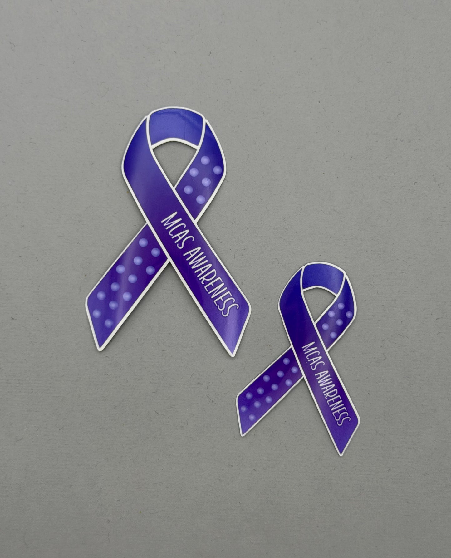 MCAS Awareness Ribbon Sticker or Magnet