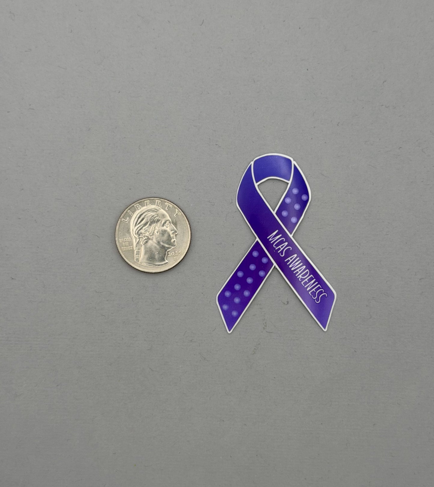 MCAS Awareness Ribbon Sticker or Magnet