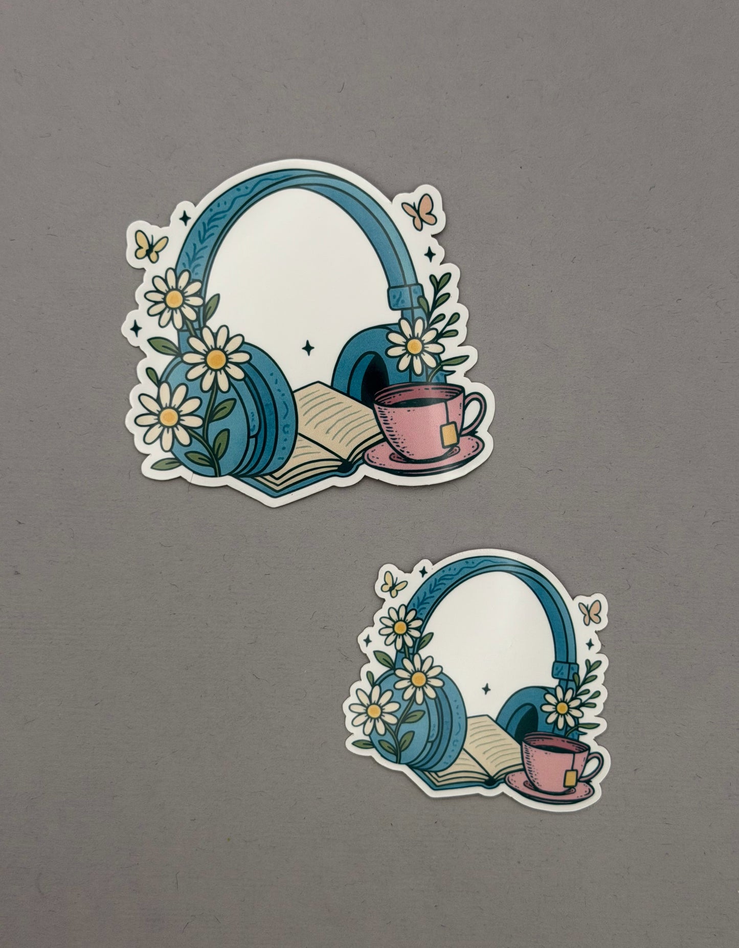 Audiobook Sticker or Magnet