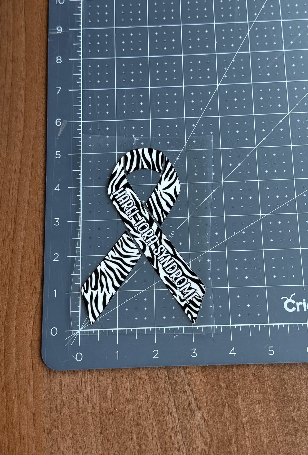 Harel‑Tora Awareness Ribbon Car Decal