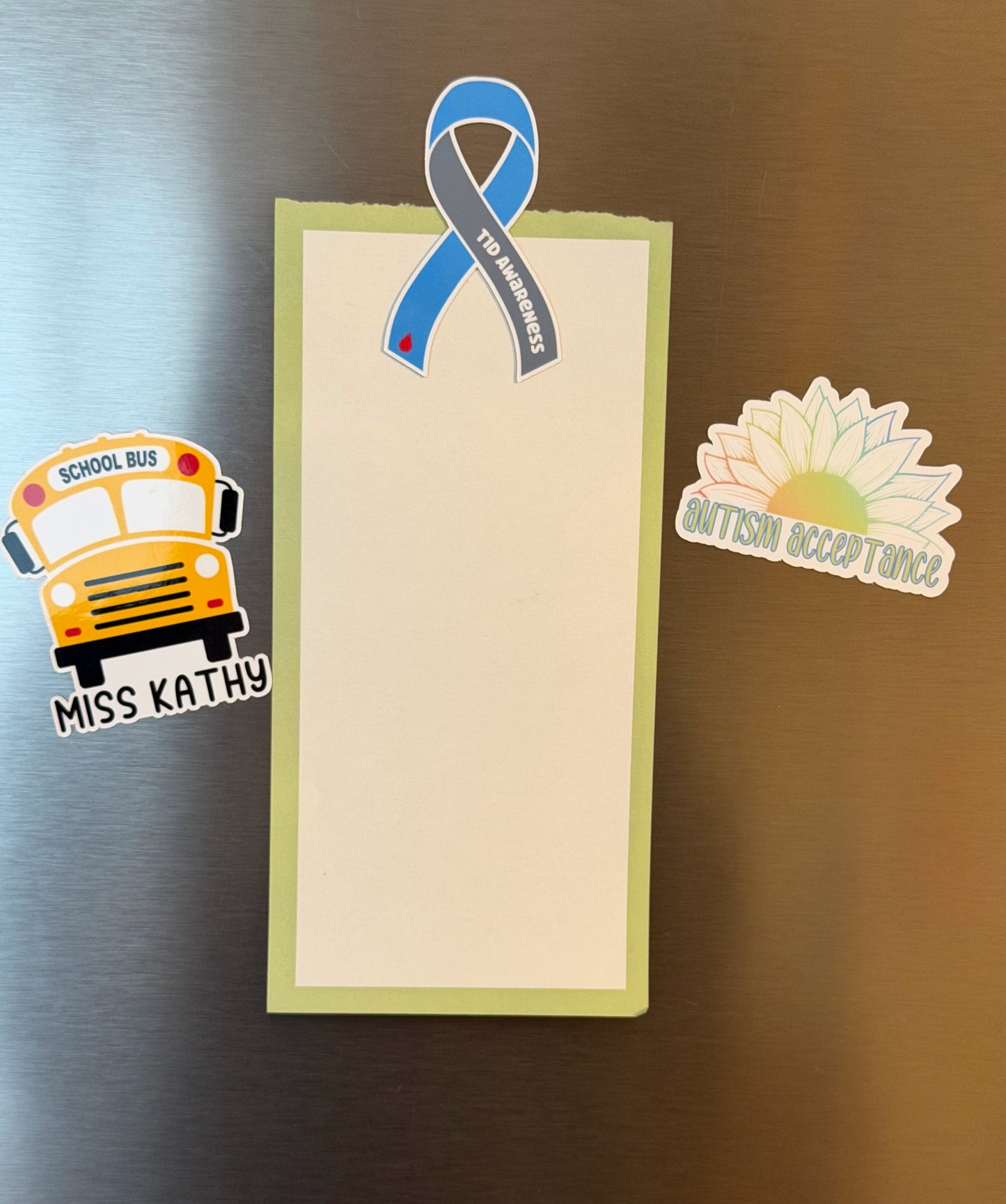 Osteoarthritis Awareness Custom Ribbon Sticker or Magnet