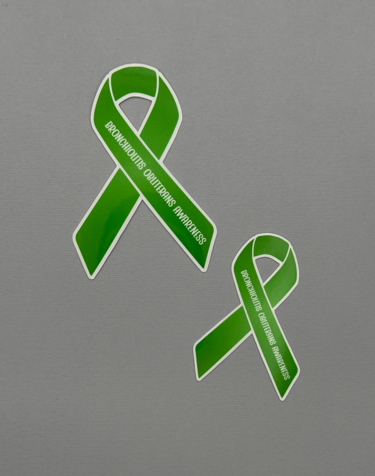 Bronchiolitis Obliterans Awareness Ribbon Sticker or Magnet