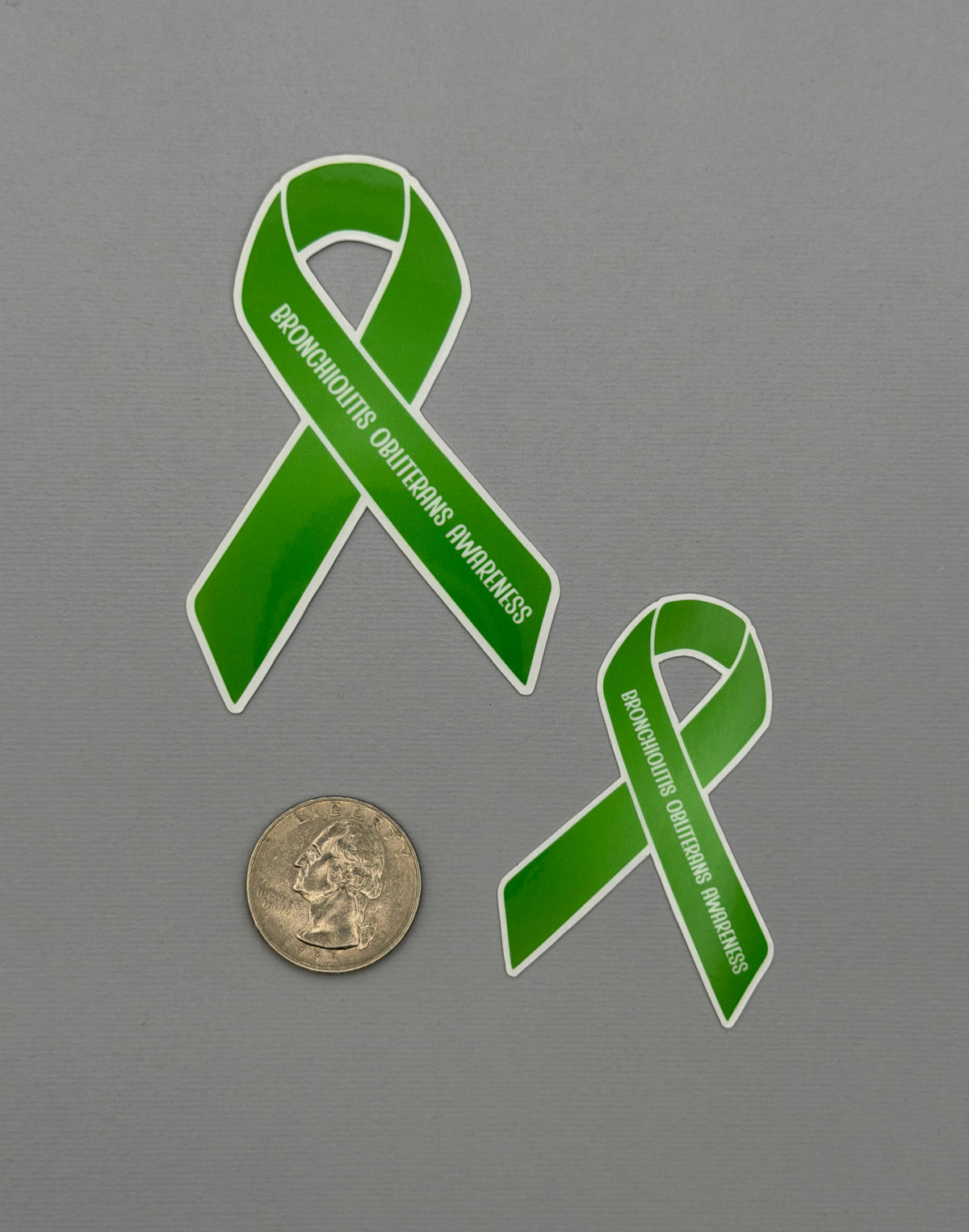 Bronchiolitis Obliterans Awareness Ribbon Sticker or Magnet