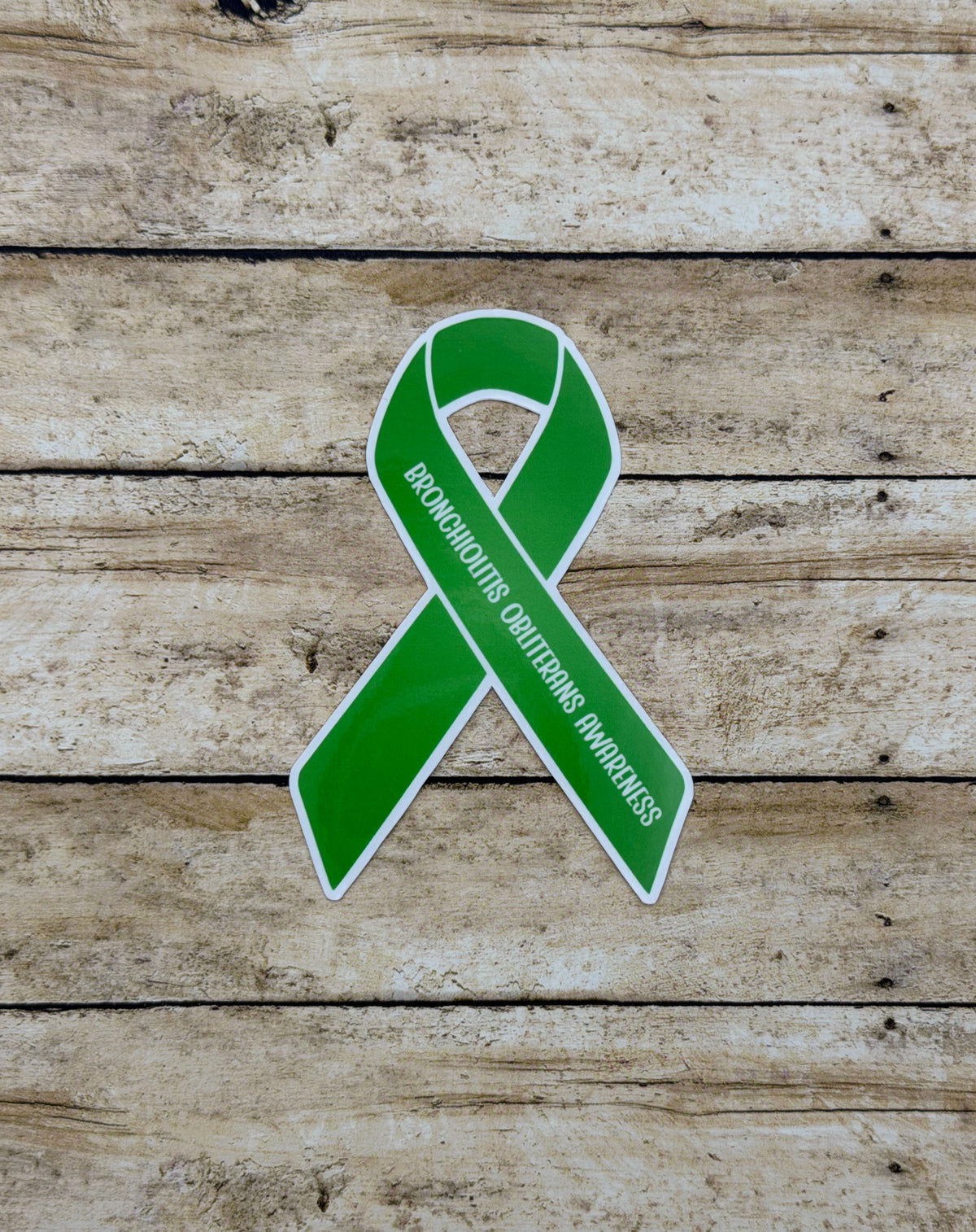 Bronchiolitis Obliterans Awareness Ribbon Sticker or Magnet