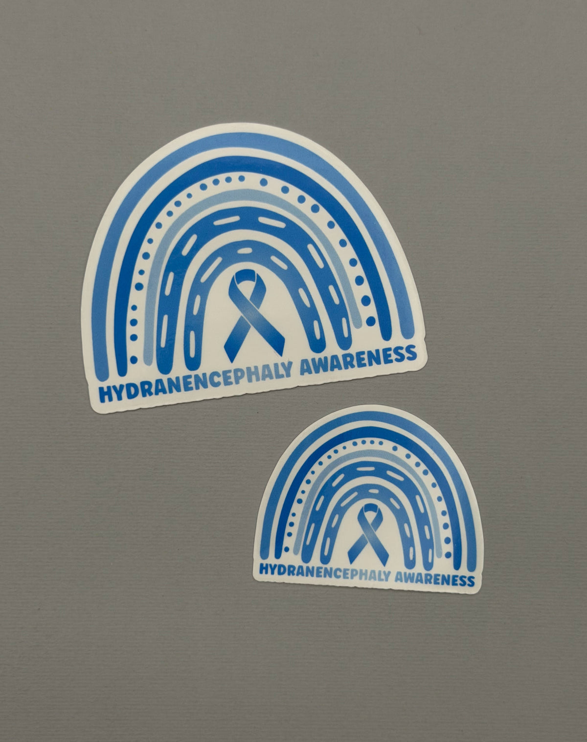 Hydranencephaly Awareness Rainbow Sticker or Magnet