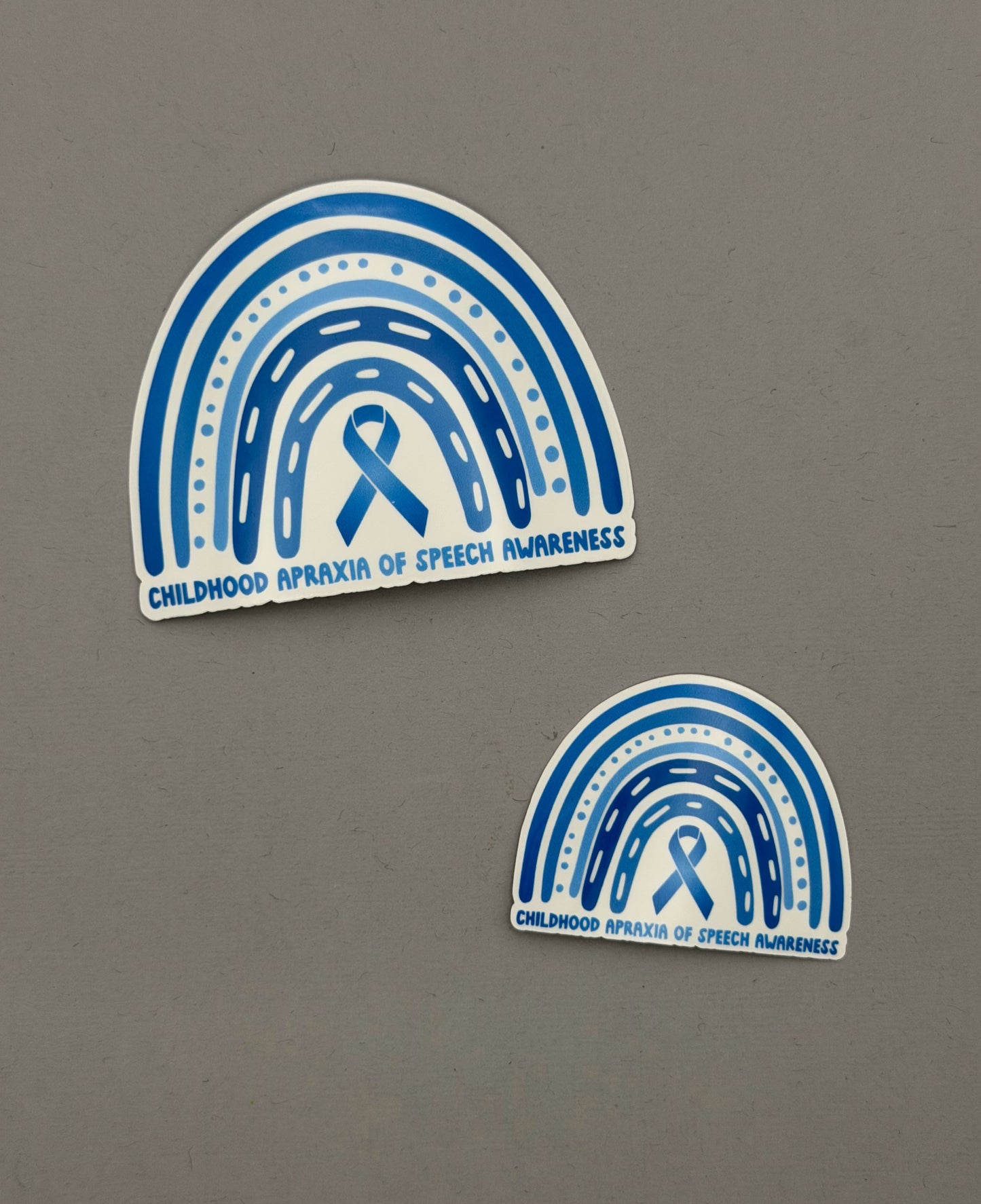 Children Apraxia of Speech Awareness Rainbow Sticker or Magnet