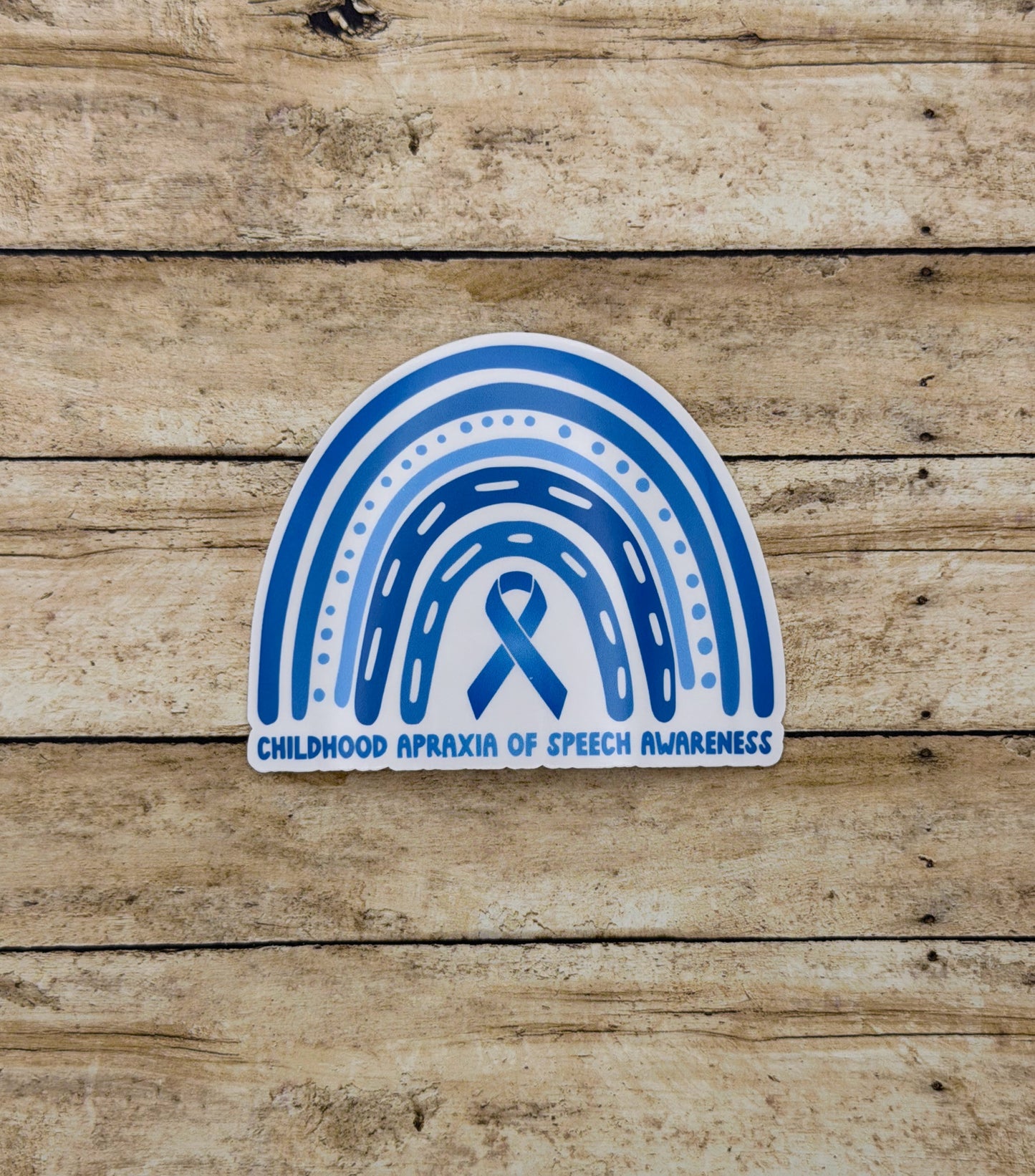 Children Apraxia of Speech Awareness Rainbow Sticker or Magnet