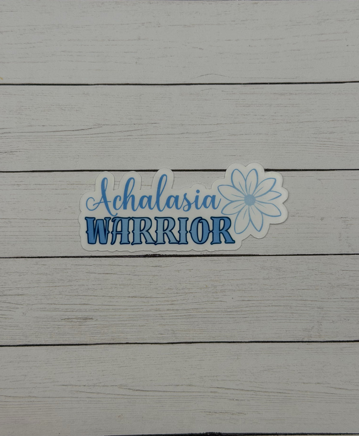 Achalasia Warrior Flower Sticker or Magnet
