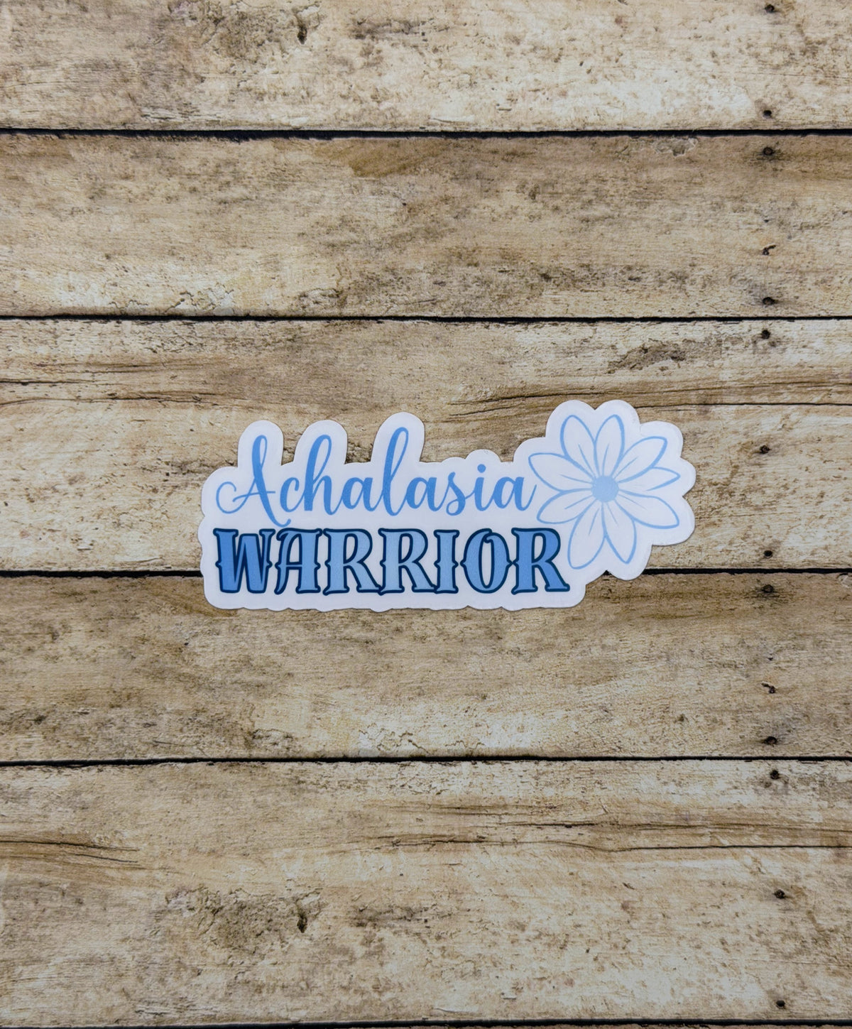 Achalasia Warrior Flower Sticker or Magnet