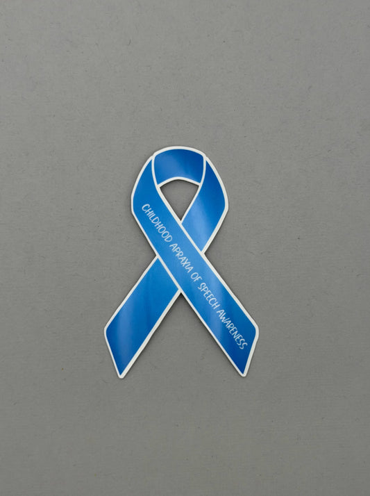 Children Apraxia of Speech Awareness Ribbon Sticker or Magnet