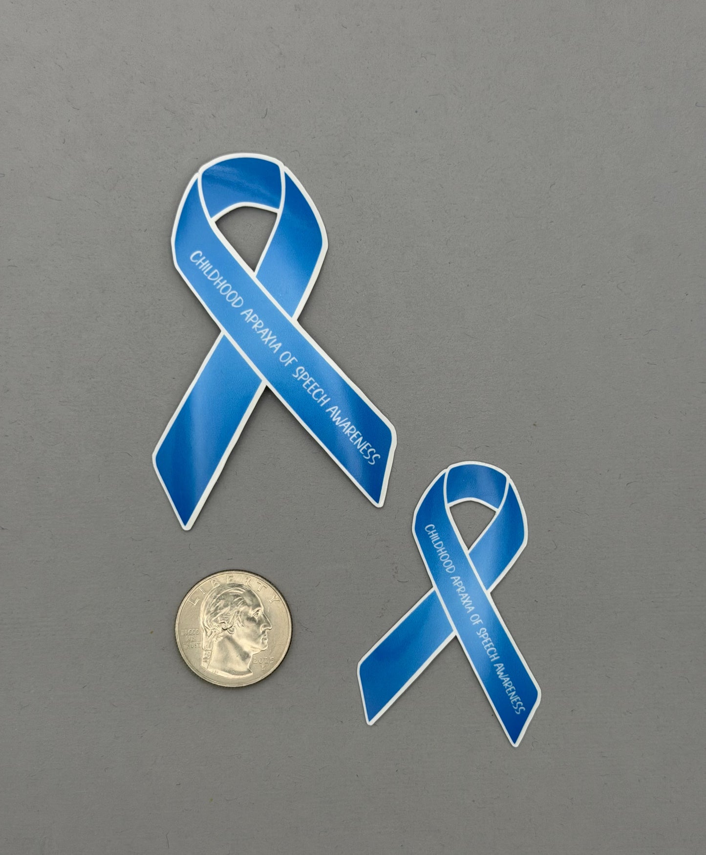 Children Apraxia of Speech Awareness Ribbon Sticker or Magnet