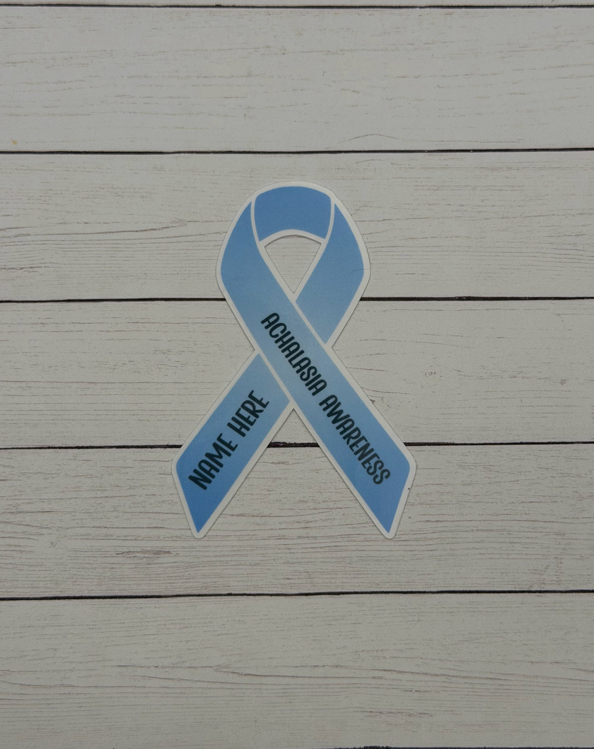 Achalasia Awareness Custom Ribbon Sticker or Magnet