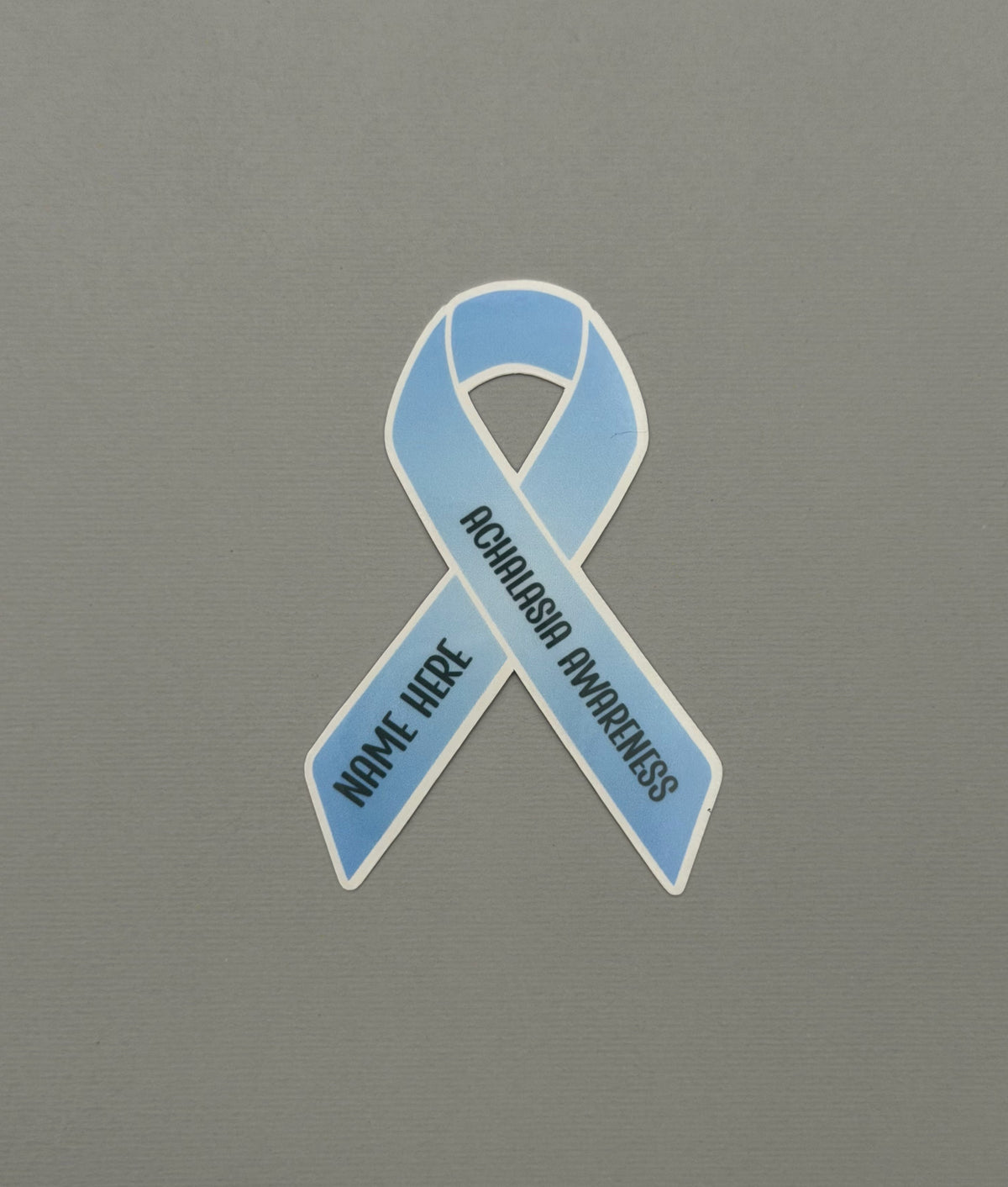 Achalasia Awareness Custom Ribbon Sticker or Magnet