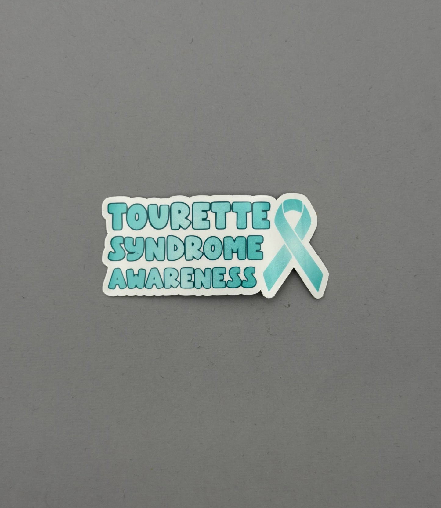 Tourette Syndrome Awareness with Ribbon Sticker or Magnet