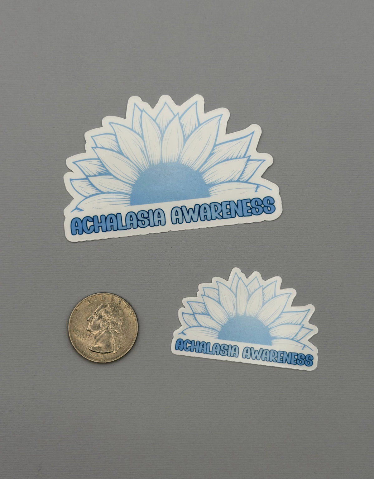 Achalasia Awareness Sunflower Sticker or Magnet