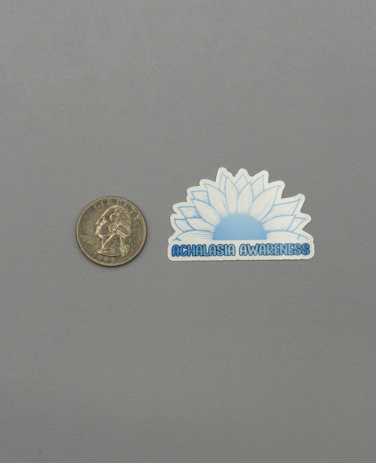 Achalasia Awareness Sunflower Sticker or Magnet